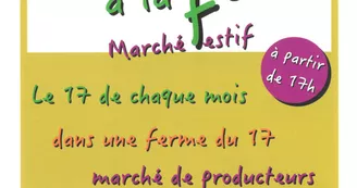 Le 17 à la Ferme Marché Festif