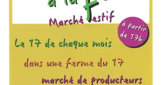 Le 17 à la Ferme Marché Festif