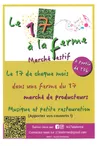 Le 17 à la Ferme Marché Festif